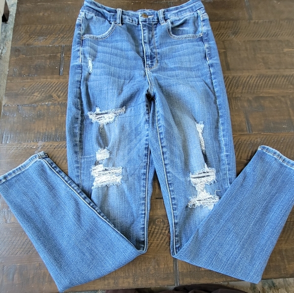 Women's American Eagle Next Level Stretch Curvy Super Hi-Rise Jegging Medium - Picture 16 of 16